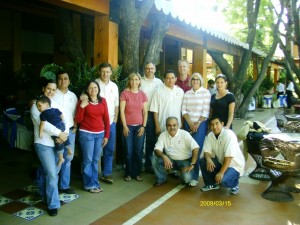 HFC Leadership Team with wives in Queretaro, Mexico.