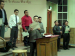 Antonio Lopez honors BTCP students.