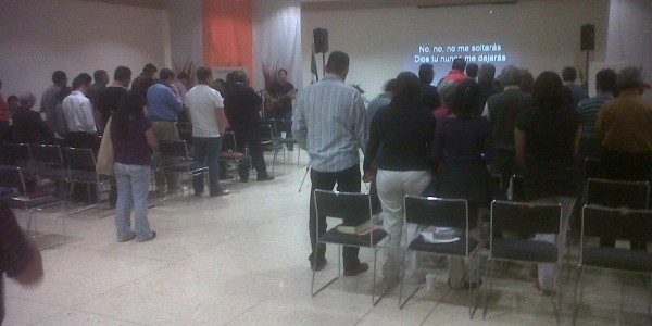 IMG00122-20111115-2031 Worship at this years retreat.